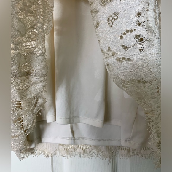 Maurices | Eyelash Lace Cold Shoulder Top - 2X - Picture 6 of 9